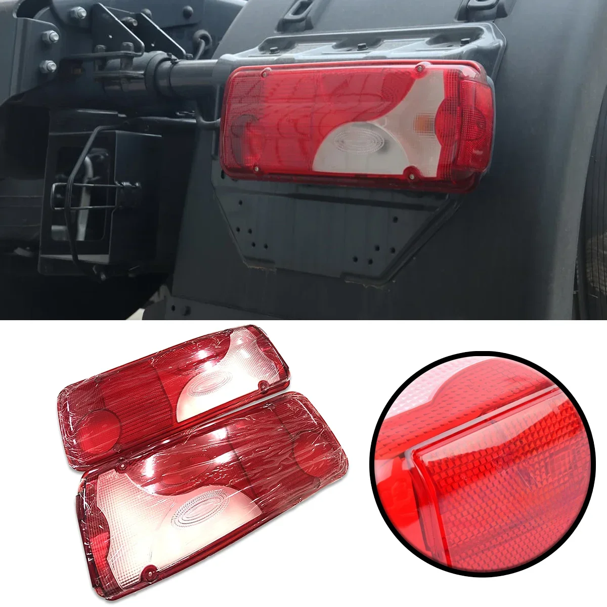 Tail Lamp Cover 1784669 1784670 for Scania P G R T Series Truck Rear Light Cover