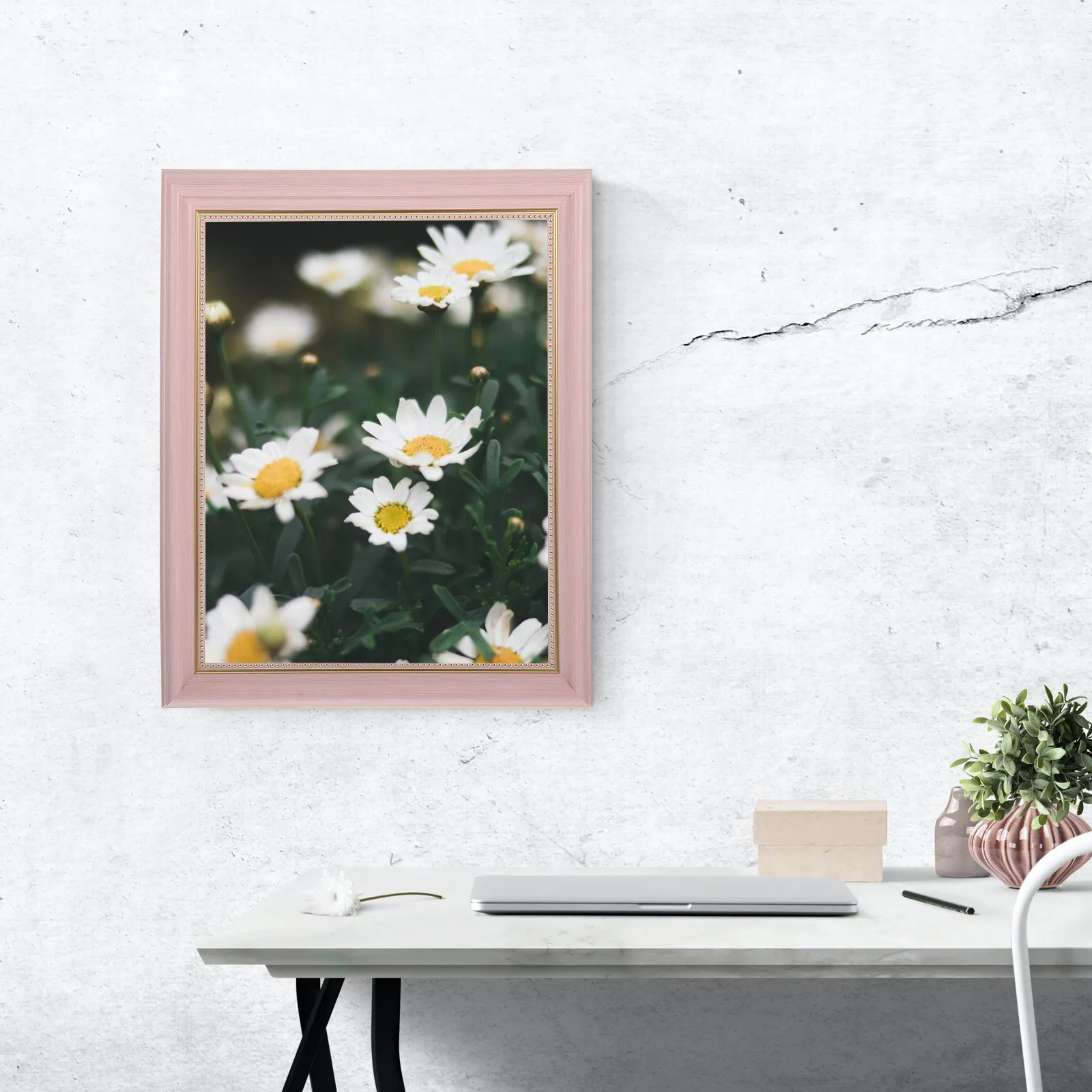 1Set Wooden DIY Canvas Frame Set for Oil Painting Stretching Art Student Supply Natural Farmhouse Picture Display Frame Craft