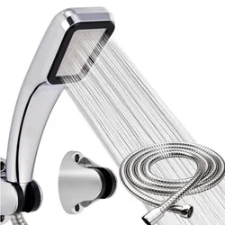 1/3pc 300-Hole Shower Rain Shower Electroplated showerhead Bathroom Accessorie Bathroom SPA Filter Shower Bathtub Sprayer