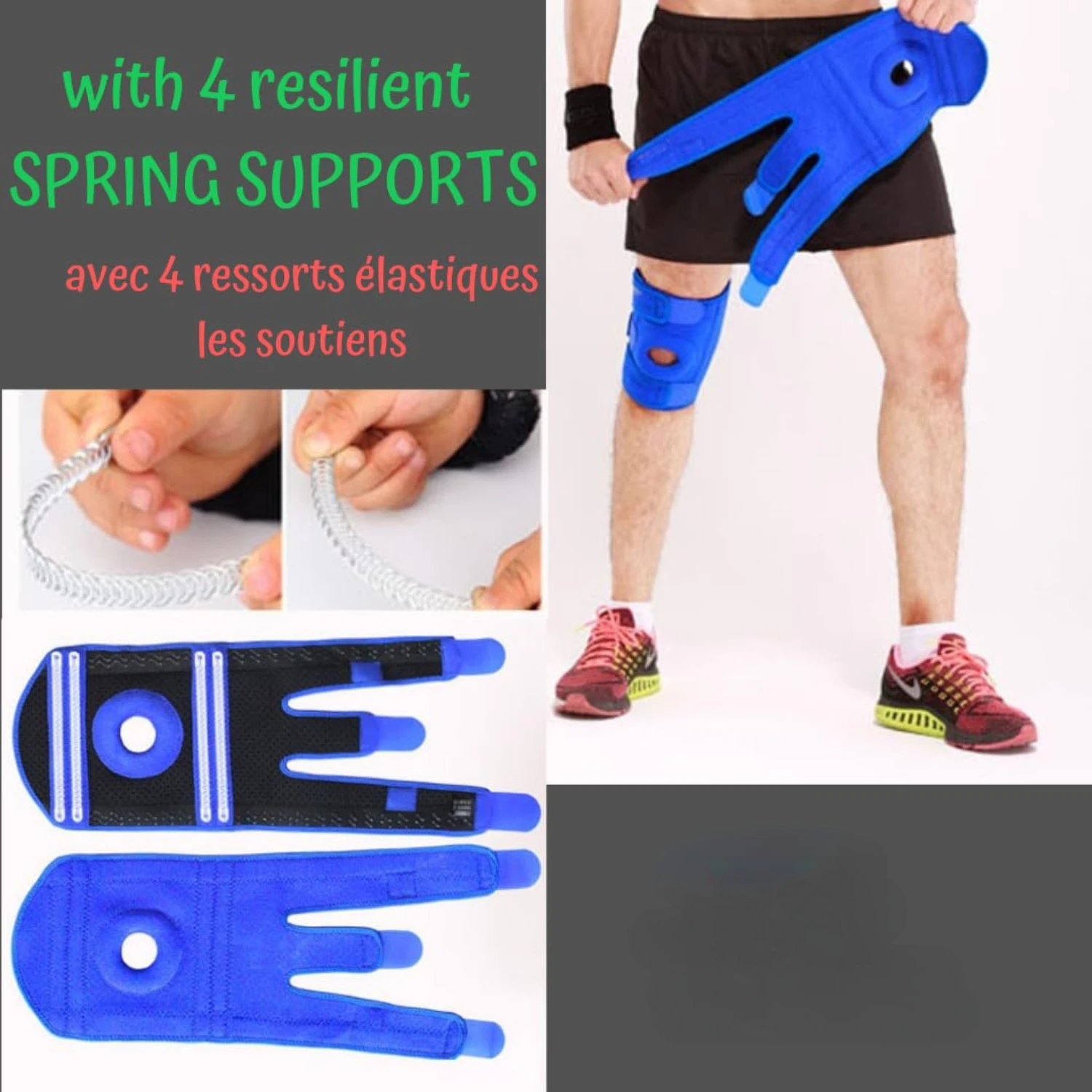 Comfortable and supportive Kid's Knee Brace with Hot and Cold Gel Pack for effective injury prevention and pain relief. Ideal ch