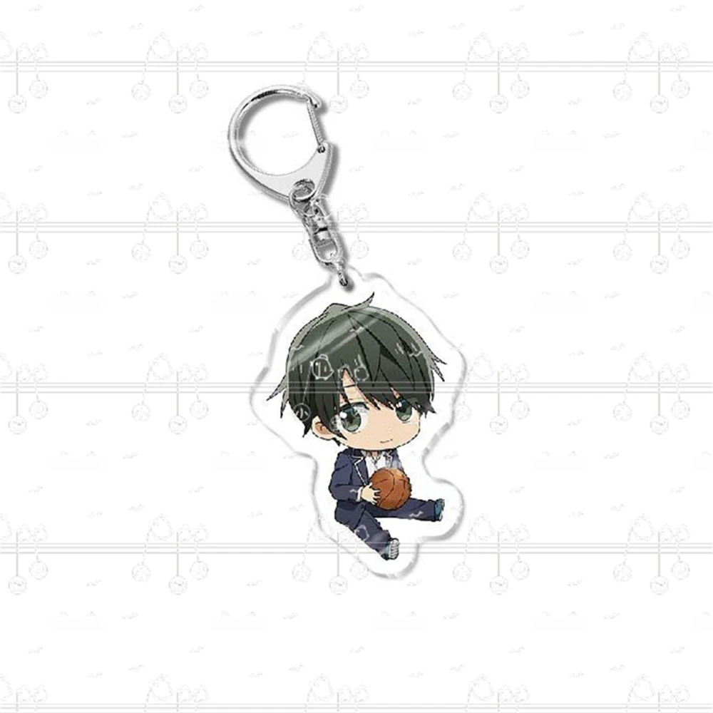 

6cm Cute Anime Sasaki to Myyano Acrylic Keychain Miyano Yoshikazu Sasasaki Shumei Hirano Keyring Key Chain For Gift