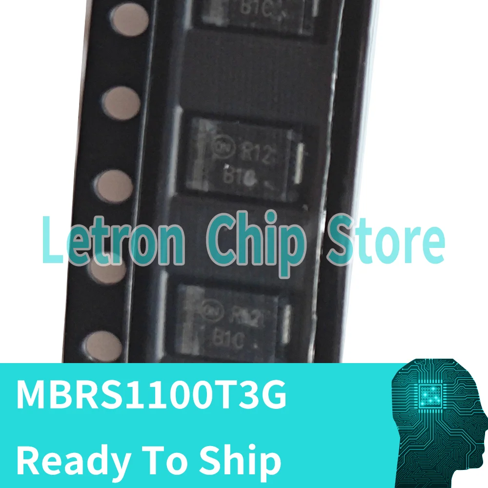 50Pcs MBRS1100T3G S… - image