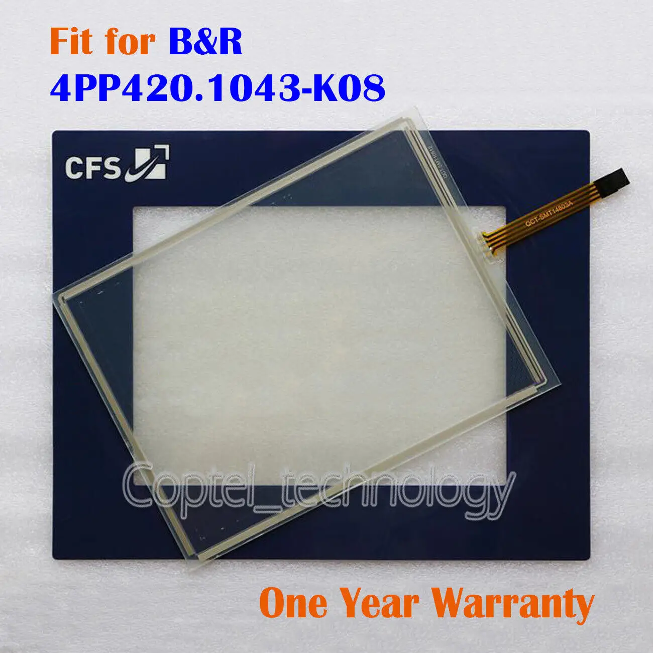 New for B&R 4PP420.1043-K08 4PP420-1043-K08 Touch Screen Glass + Protective Film