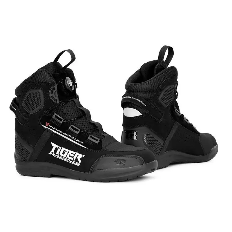 

TR Tiger brand motorcycle riding shoes men's motorcycle shoes breathable riding boots anti fall and anti slip road riding boots