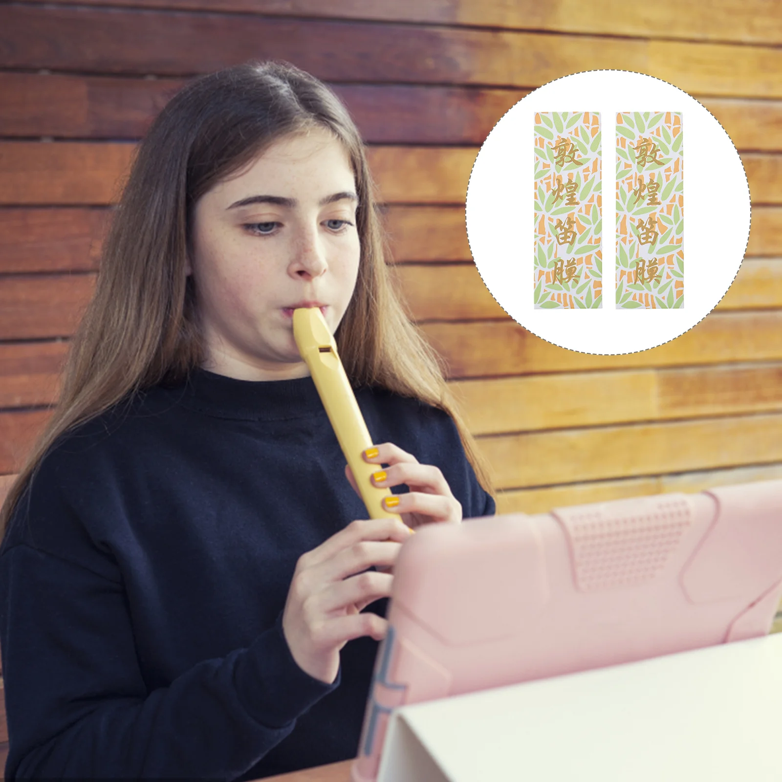 

Flute Supplies Chinese Natural Reed Membrane Membranes for Dizi Practical Protective Diaphragms White