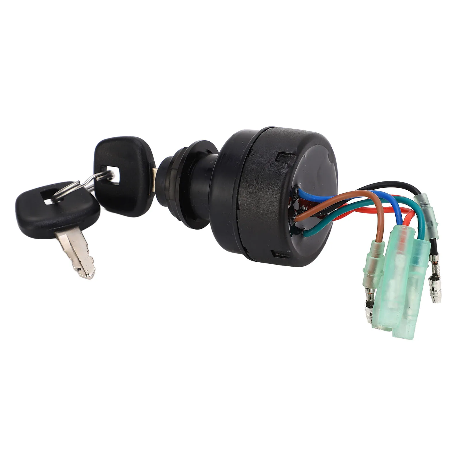 

Boat Ignition Key Switch Set 353‑76020‑3 - Remote Control Box Ignition Switch Replacement - for Tohatsu RC5A RC5B RC5C RC5E RC5F