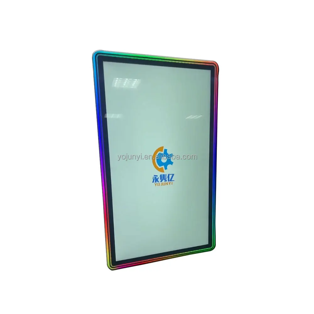 

led light 21.5 22 inch capacitive 10 points lcd touch screen with frame led light