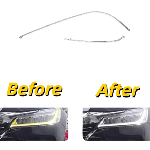 Para honda accord 9.5 2016 -2017 drl farol do carro luz guia placa luz de circulação diurna barra tubo