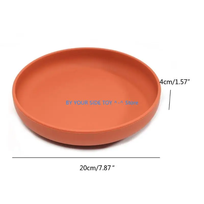 per bambini in silicone Utensili per l'autoalimentazione del bambino Senza BPA Forno a microonde e lavabile in Vassoio in