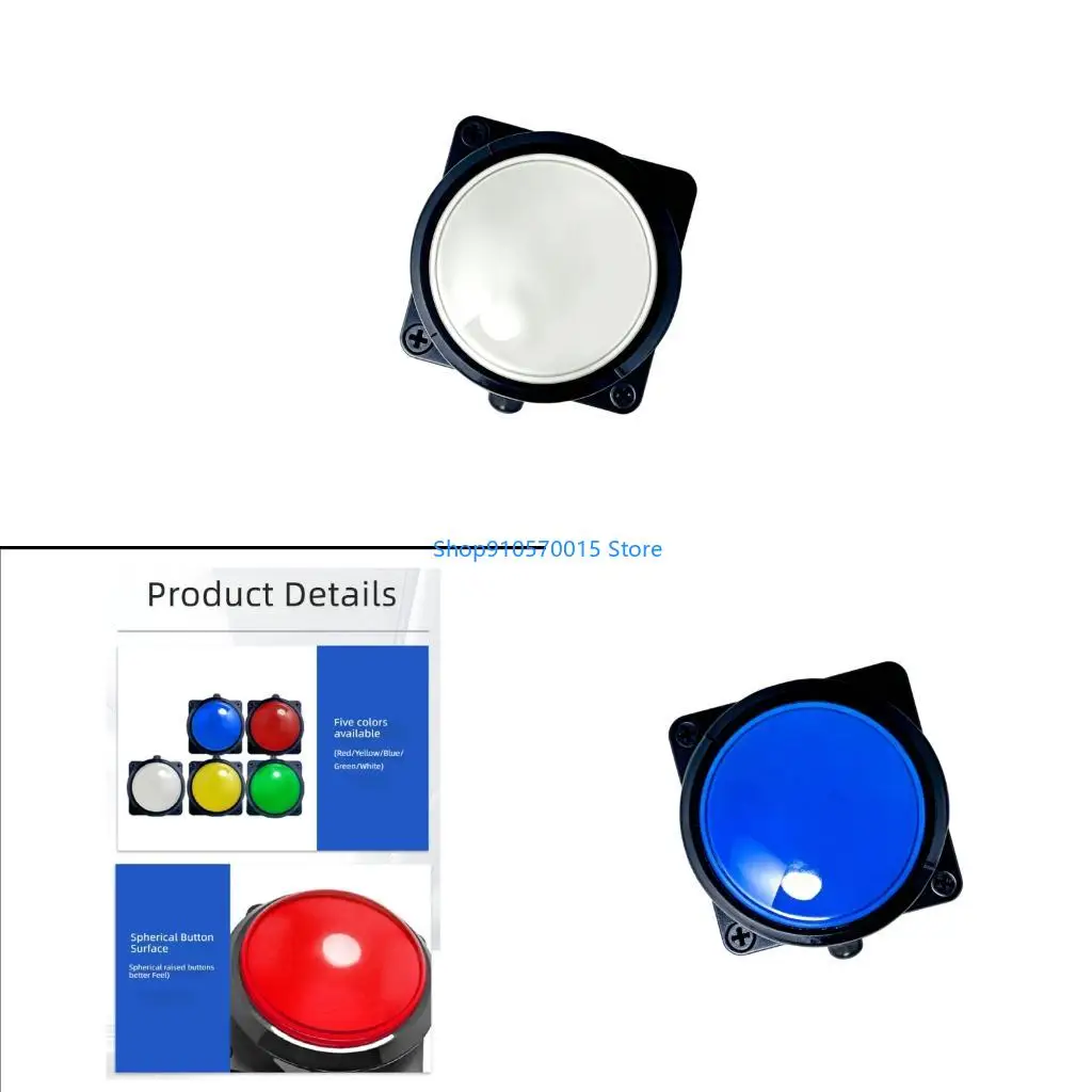 B95C Multiple Color USB Push Button Switches 100Mm Big For Fast Activation