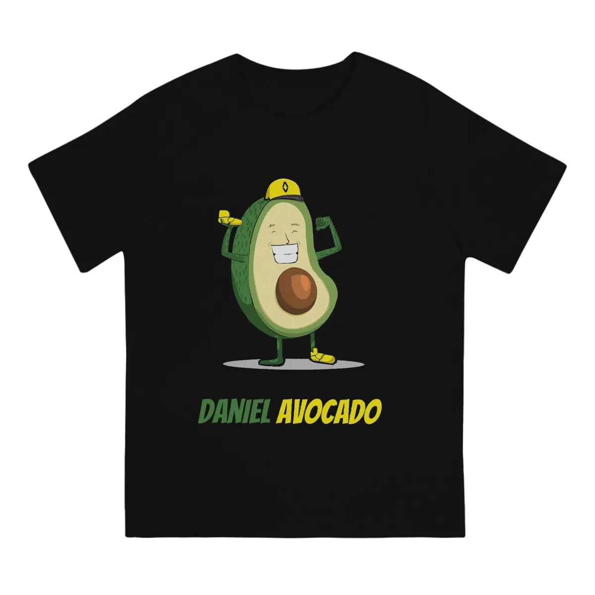 Daniel Ricciardo Men\'s TShirt Avocado Fashion T Shirt Graphic Streetwear Hipster