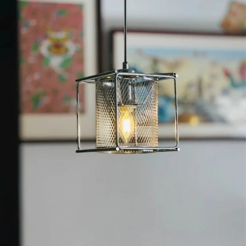 

Nordic retro industrial style Bauhaus chandelier simple restaurant bedroom chandelier coffee shop fitting room atmosphere