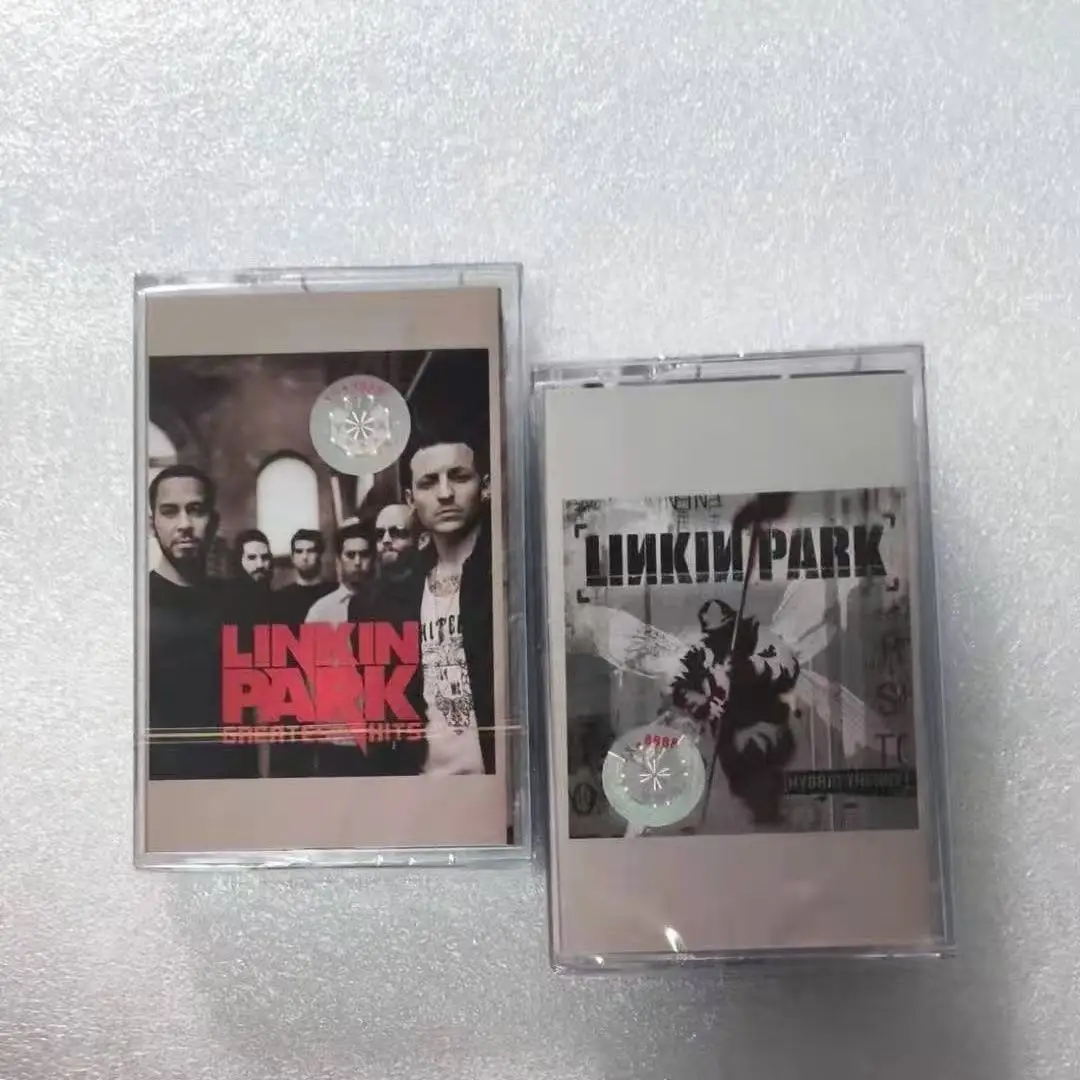 

Linkin Park Music Magnetic Tape Greatest Hits Album Cassette Cosplay Walkman Car Recorder Soundtracks Box Party Music
