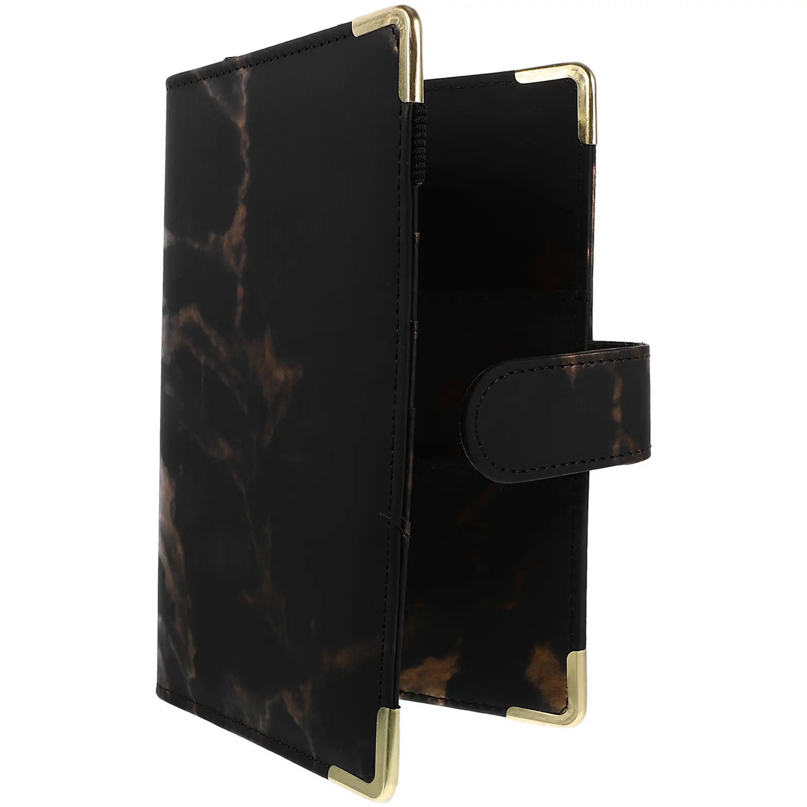 

A6 6-Ring Binder Cover Reusable Protective Notebook Shell for Planning Notepad Cash Notebook Memory Book Scrapbook Journal Cover