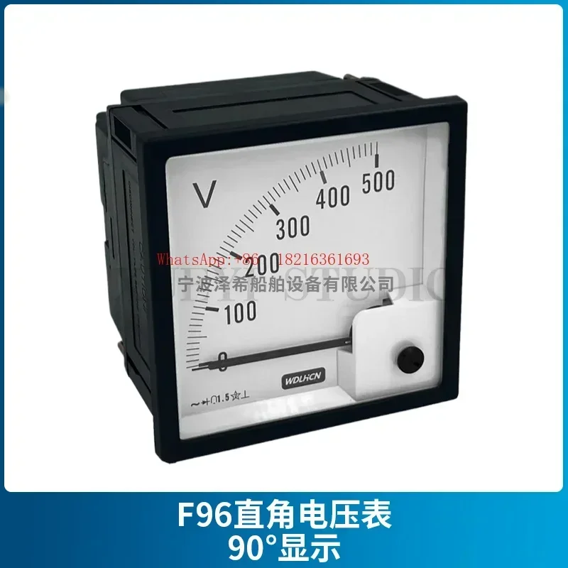 Limited Offer Marine Voltmeter F96-ACB/DCB Q96-V RBC AC DC Dual-channel Voltmeter F96D-V