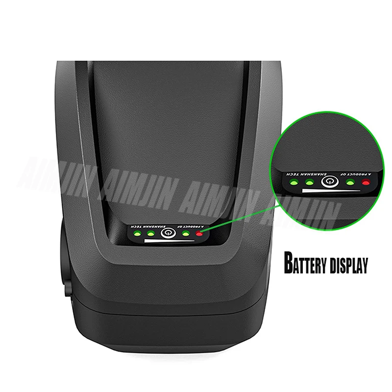 18650 Batteries Replacement Battery Pack 48V 30Ah RadRunner for Hailong 1 and 2 model Down Tube Shark Batteries 5-Pin+Charger