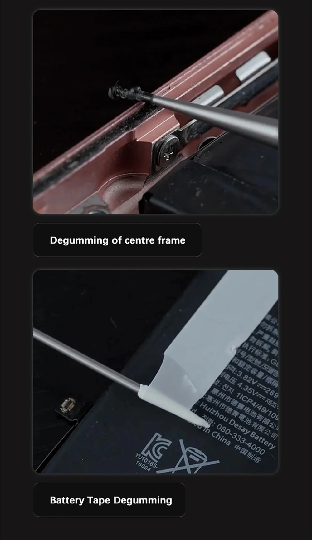 TBK C-003 Bracket/Frame Glue Adhesive Remover Tool High Torque Six-Speed Control OCA/Battery Adhesive Fast Remove Tool ﻿ image 6