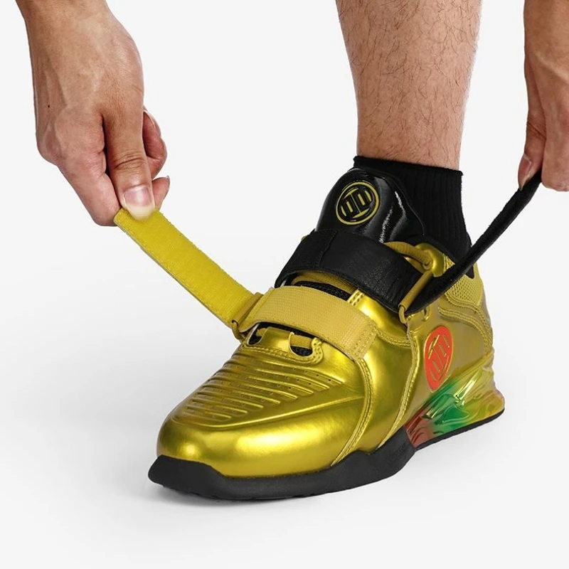 Hot Sale Weight Lifting Shoes Men Professional Squat Hard Pull Shoe Man Comfortable Man Weight Lifting Sneakers Men Squat Shoe