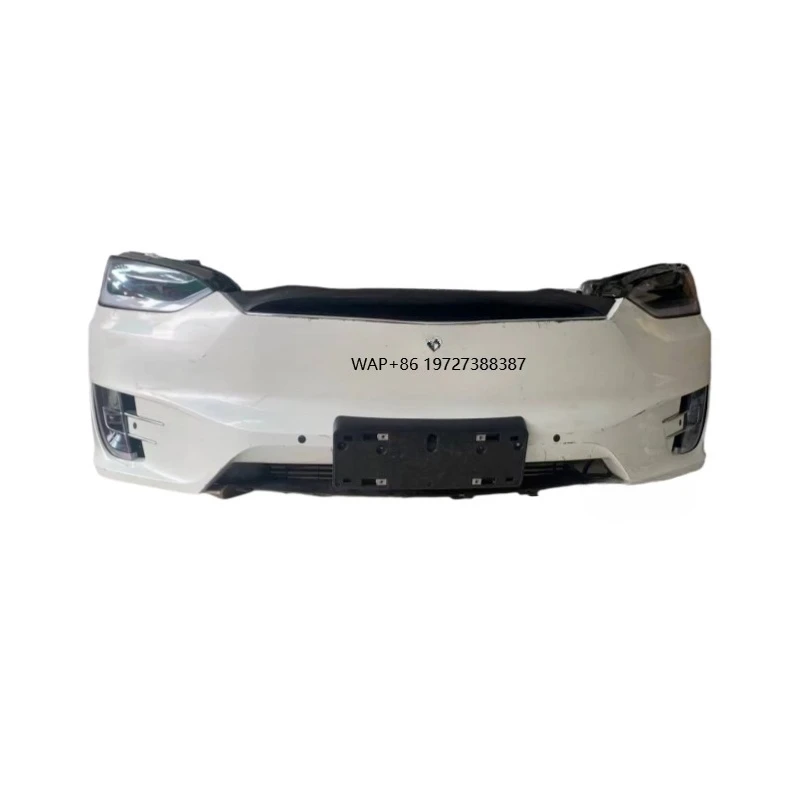 

High Quality White Front Bumper Assembly Grille Radiator Electronic Fan