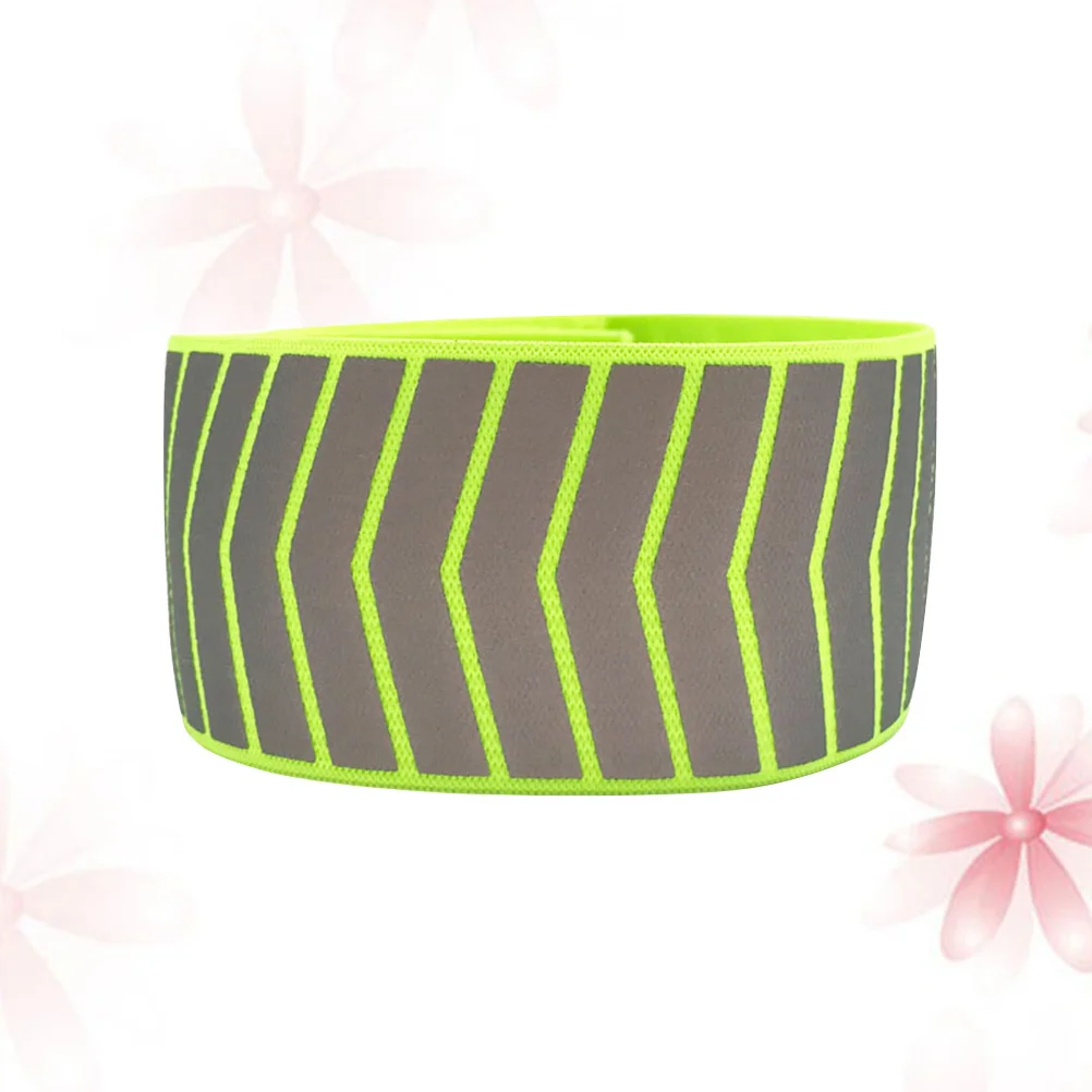 

Night Running Reflective Strip Green For Pants Tape Outdoor Sports Lorescent Ribbon Warning Belt Cycling Ankle Bands