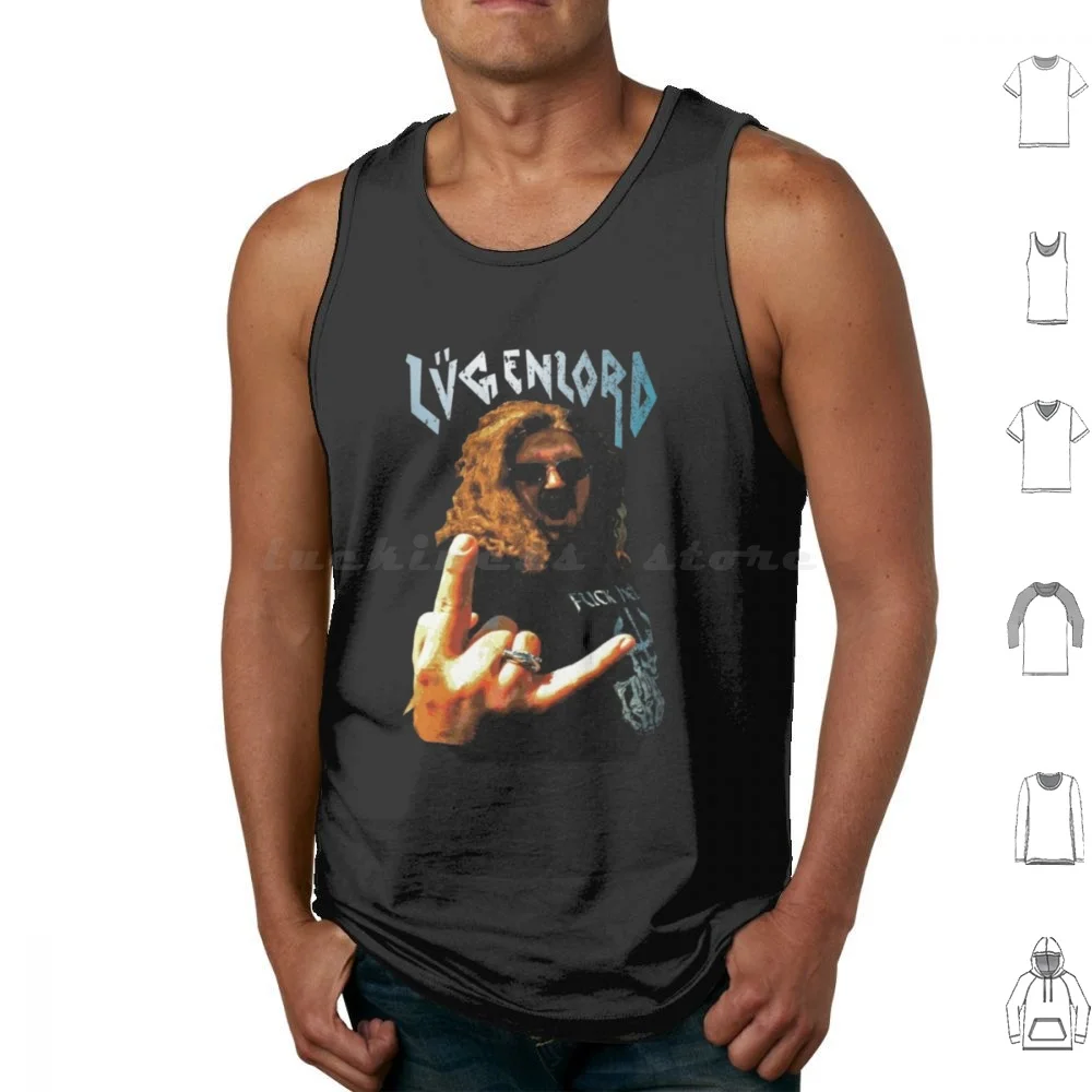 Drachenlord Tank Tops Print Cotton