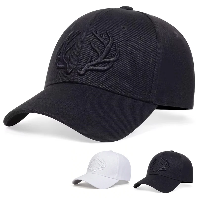 Gorras de béisbol con bordado de asta Unisex, sombreros casuales ajustables para exteriores, gorra deportiva con protección solar, primavera y otoño