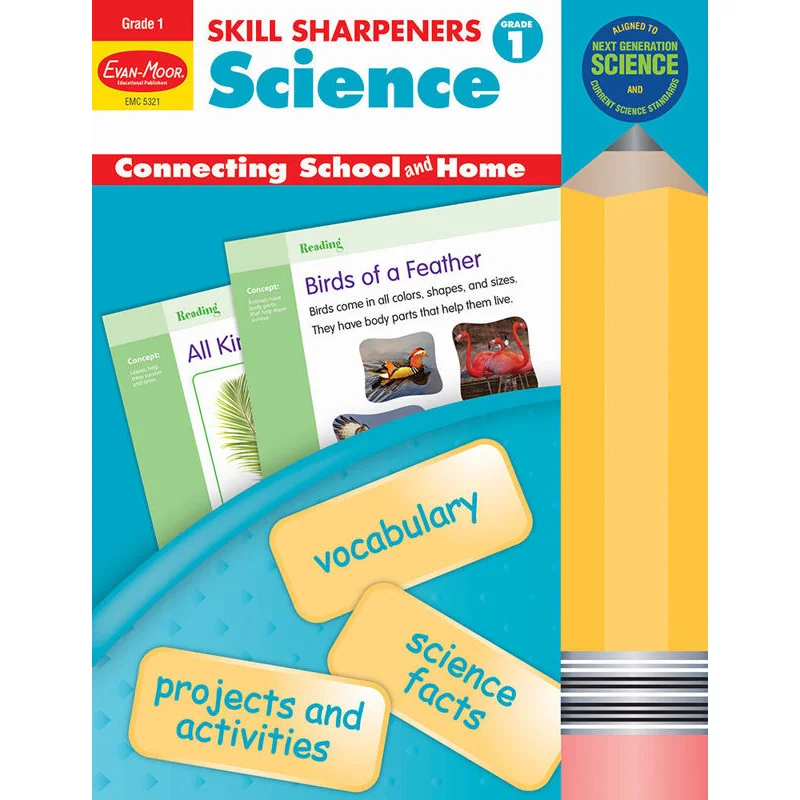 

Skill Sharpeners Science Grade 1 EvanMoor EvanMoor 9781629381534 Book