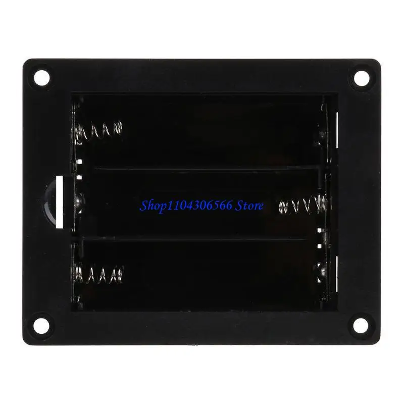 02DD 3 Slot Batteries Container Detachable Holder for Case DIY for She