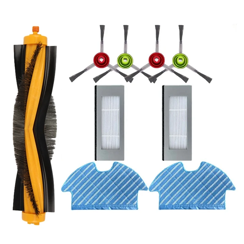 For Ecovacs Debot OZMO900 Robot Cleaner Spare Main Side Brush HEPA Filter Mop Wipe Cloth Replacement Parts