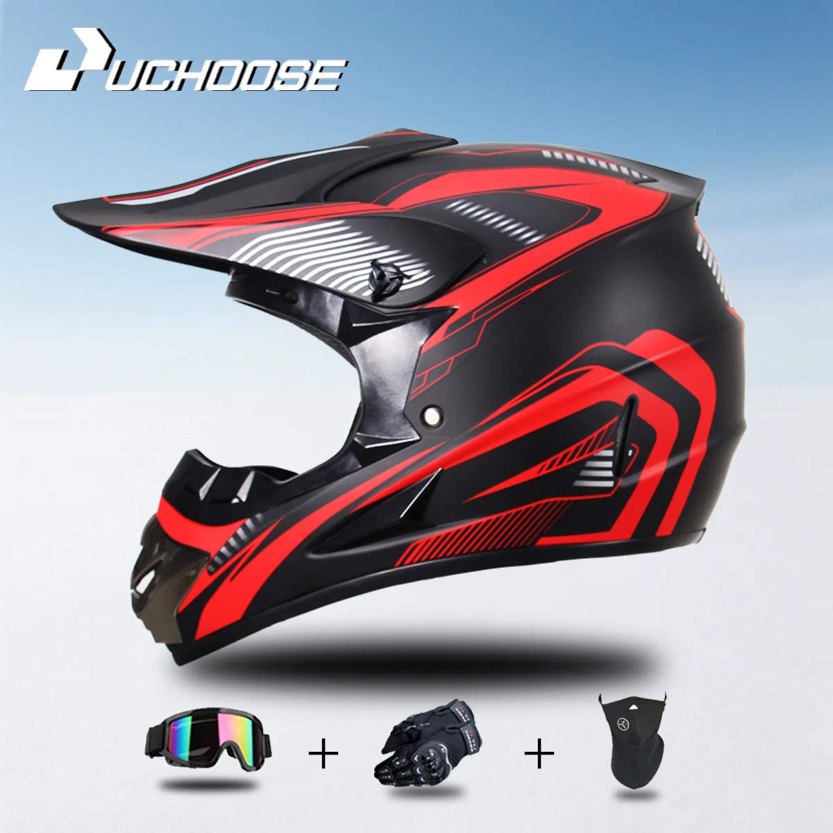 Motorcycle Helmet Off-road Motorbike Professional Casque Moto Cross Helmets Racing Motocross Helmet Capacetes DOT Approved