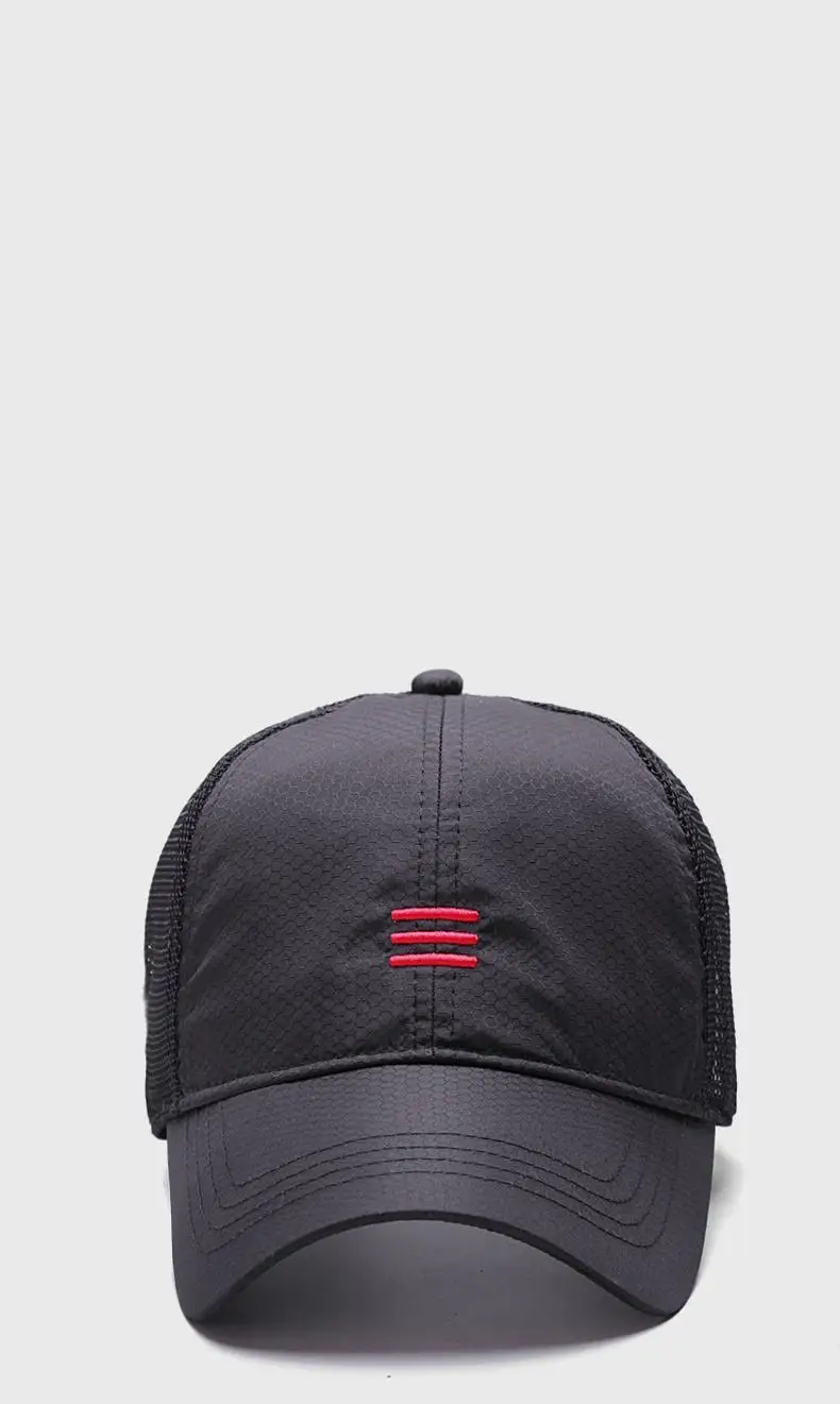 Overs ize Big Head Man Plus Size Baseball Cap Frühling Sommer dünne Stoff Mesh Sonnenhut männlich Snapback m 55-59cm l 60-64cm – Detail 14