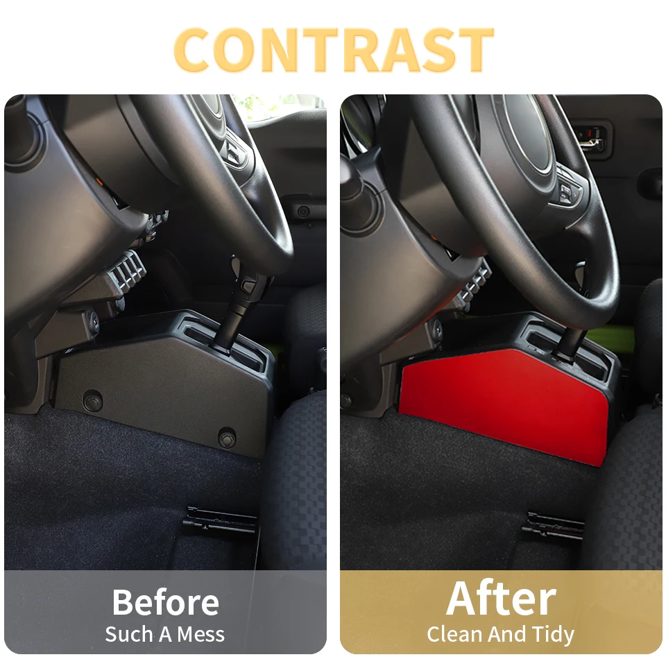 

Gearshift side trim panel For Suzuki Jimny JB74 JB64 2019 Up Car Aluminium alloy Accessories