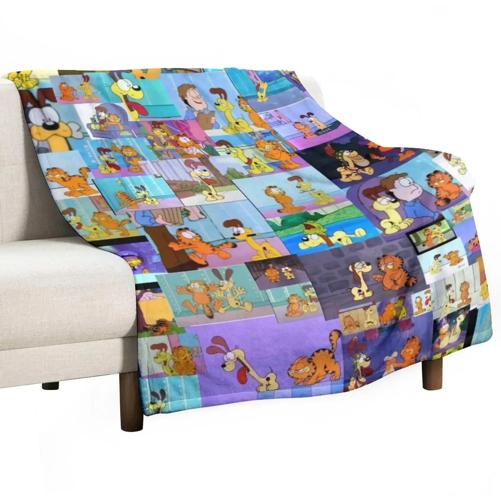 Odie Overload Throw Blanket warm for winter Sofa Blankets