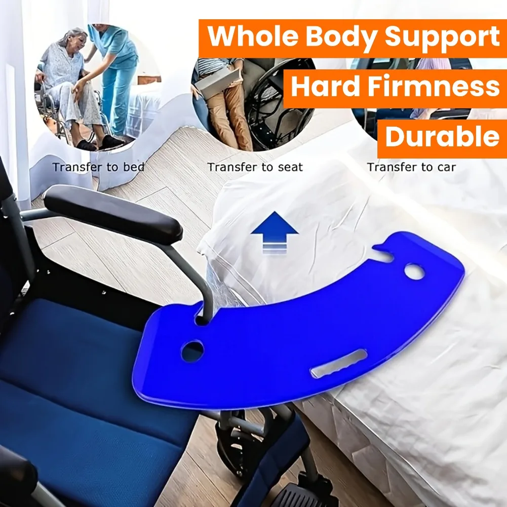 Sliding Transfer Board for Elderly Disabled Body Support Mobility Aid for Bed to Wheelchair and Chair Transfers