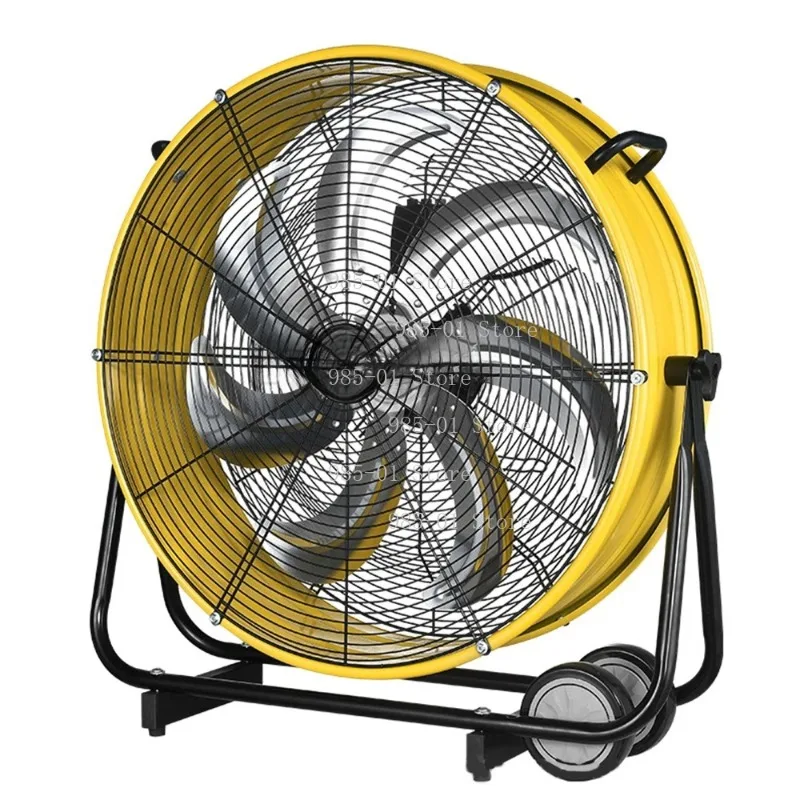 20-inch industrial drum fan, 3-speed adjustable powerful blower and exhaust ventilation equipment