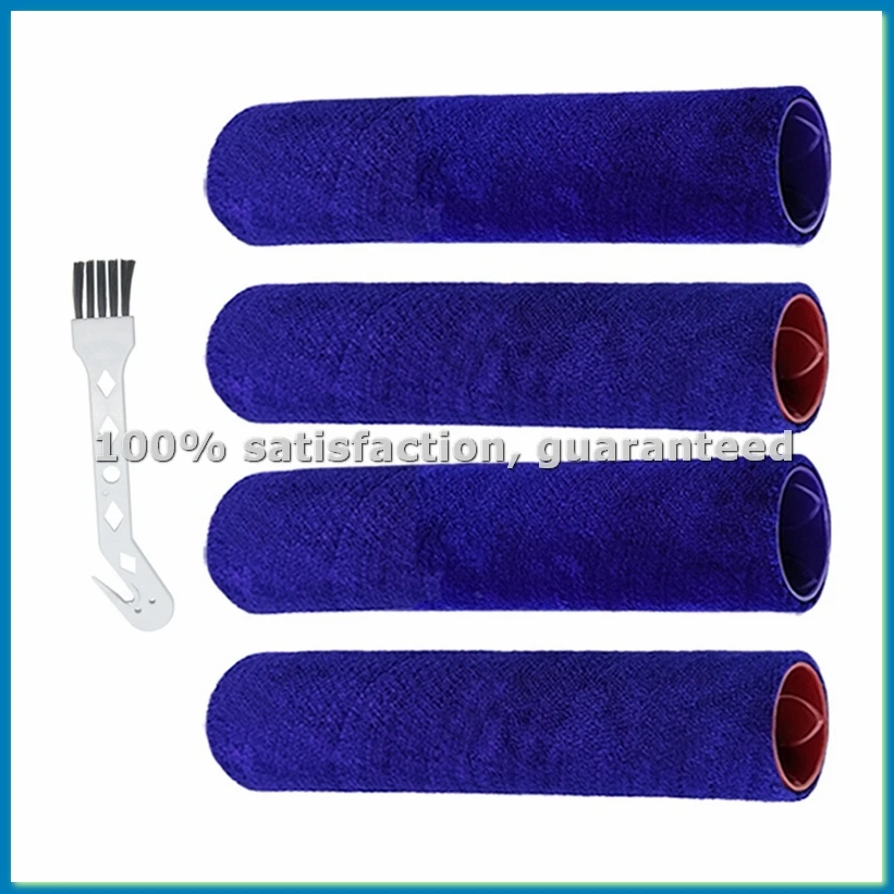 

2sets Compatible for Wash G1 Floor Washer Cleaner Soft Main Brush Roller Replacement Accessory Spare Part-A13G