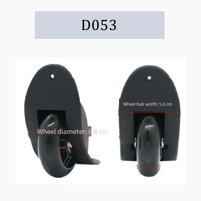 For D053 Wear-Resistant Luggage Wheel Replacement Ultra-Quiet Directional Wheel Wear-Resistant Upgrade Directional Wheel