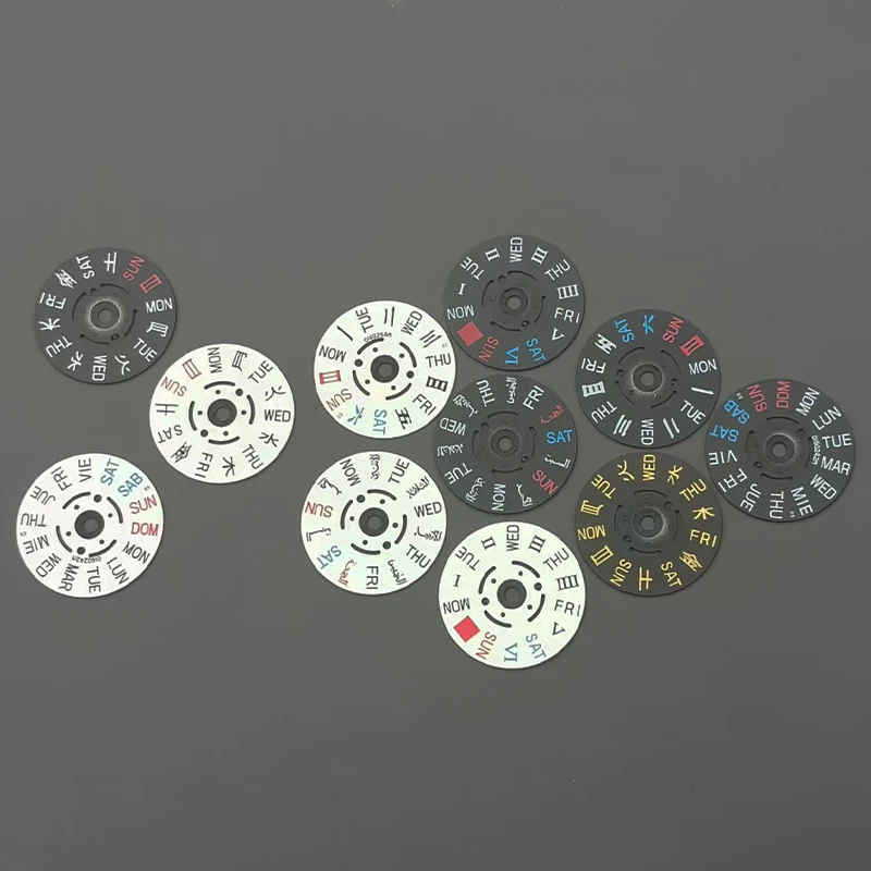 NH35 NH36 무브먼트 다이얼 SKX007 6105 툰아 시계 무브먼트 위크 휠 크라운 3.0/3.8/4.1H 시계 수리 위크 휠 부품 호환