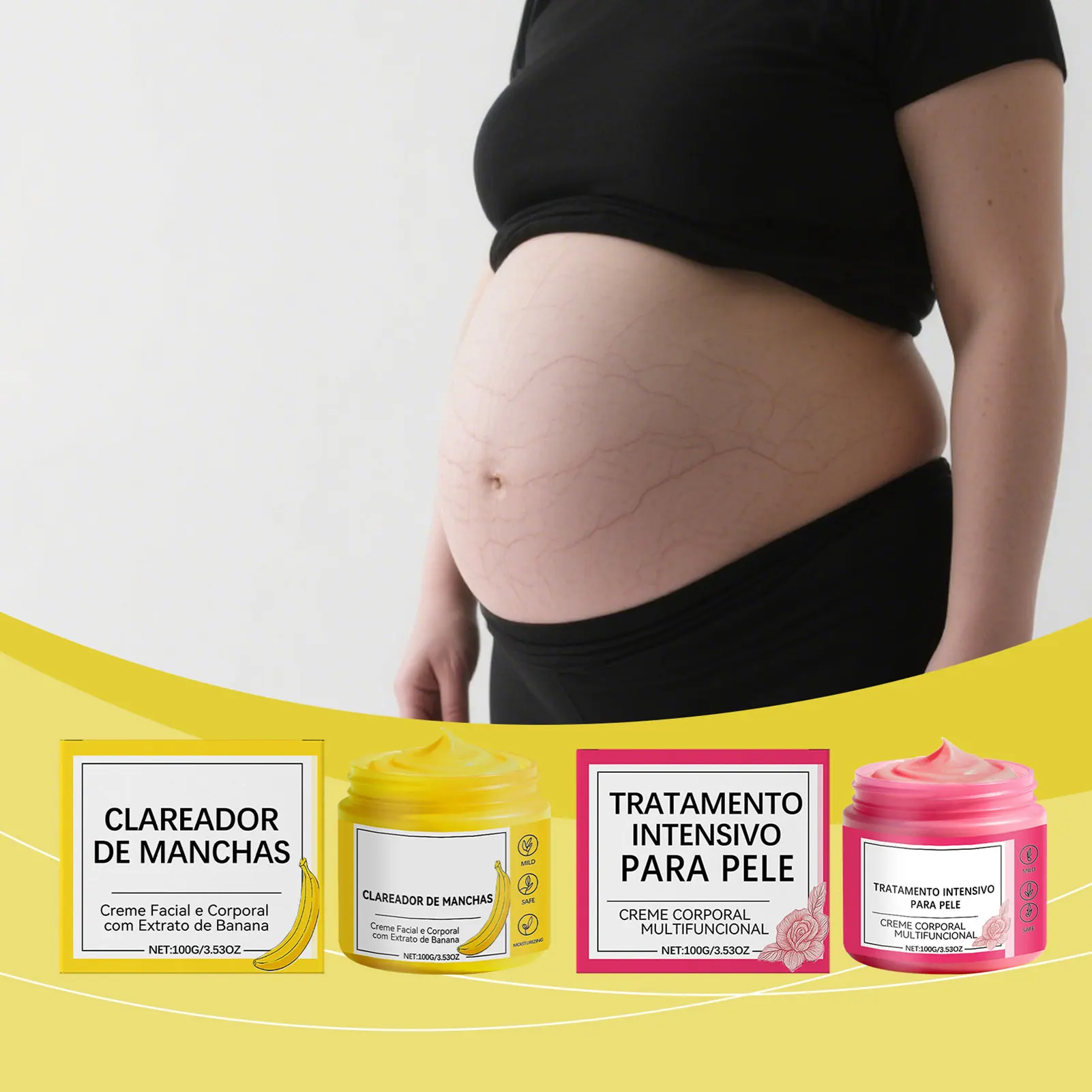 Cellulite Cream Firming Anti-Cellulite Stretch Marks Body Cream Deep Hydration Long-Lasting Enhances Skin Texture Delicate