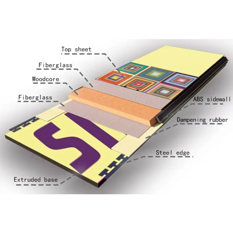 Customized Colorful Adult Freestyle Snowboards for Winter Sports Wood and Carbon GlassFiber Material
