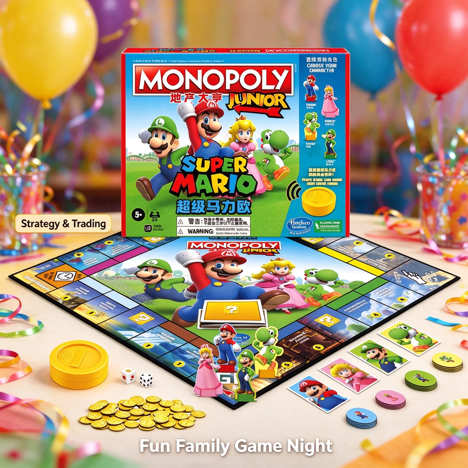 Hasbro Super Mario Monopoly Ju - Hasbro Game Monopoly incelemesi ve fiyatı