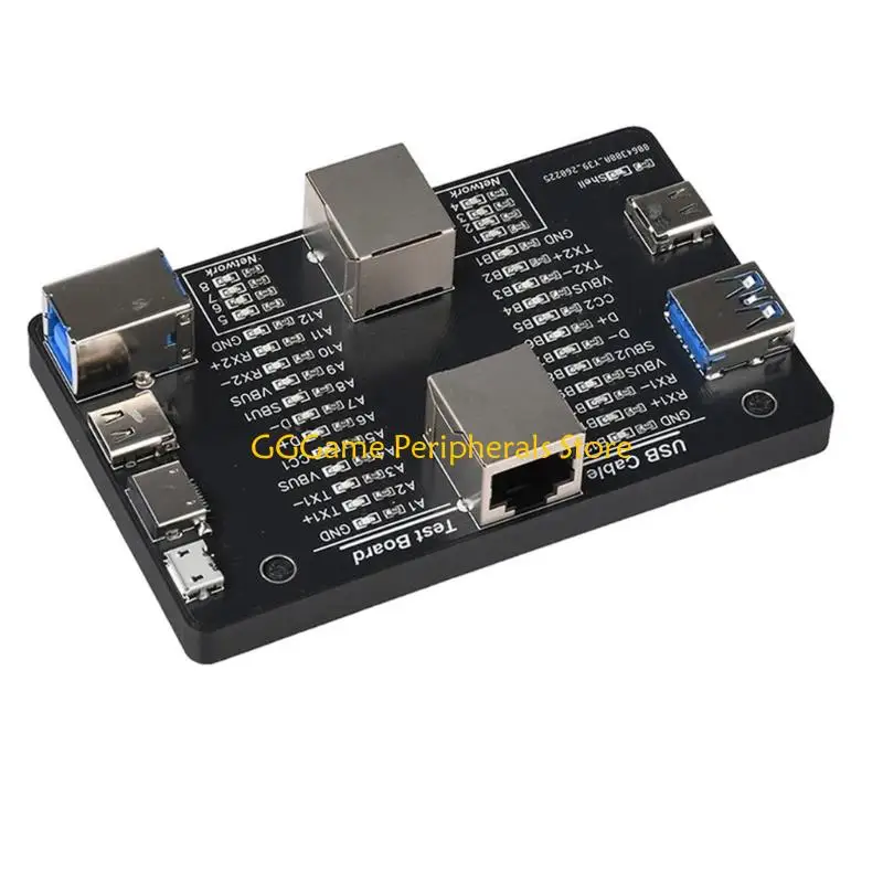 U55B USB Cable Tester For Type C Microed B And Ethernet Cable Continuity Test Easy To Use
