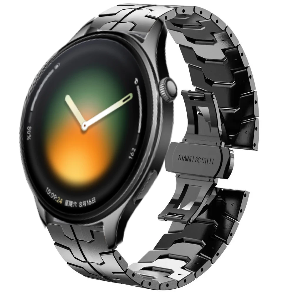 22mm Metal Strap For Xiaomi Watch 5/S4 S3 S2 S1 Stianless Steel Band Bracelet For Xiaomi Watch Mi Active/Color/2Pro Accessories