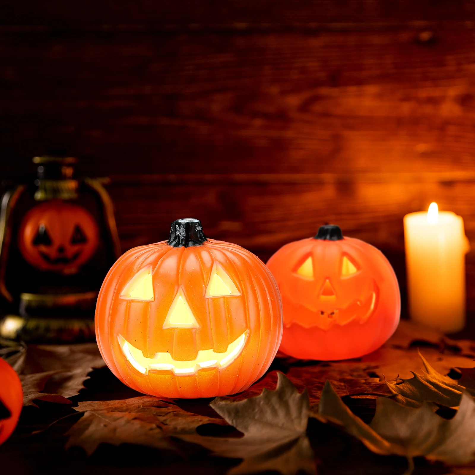 

Светильники-тыквы для Хэллоуина и Пасхи: забавные декоративные светильники в форме тыквы для праздничного украшения интерьера