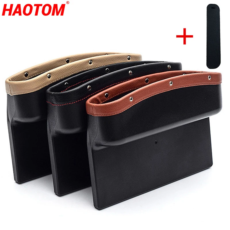 Карманы для автомобильного сиденья, органайзер с нескользящей подкладкой