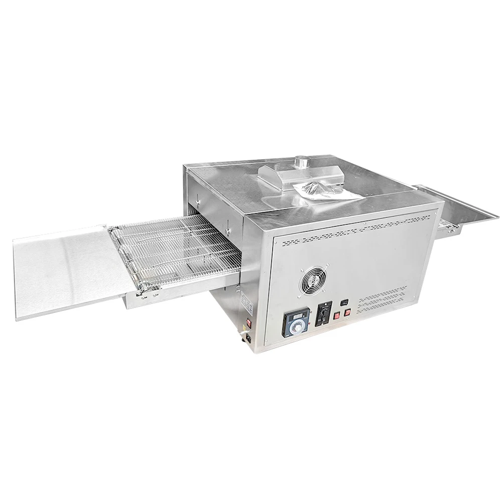 Commercial 12 Inches Electric/Gas Conveyor Pizza Oven Stainless Steel Pizza Oven Pizza Machine