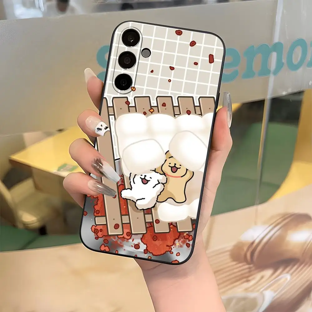 Cute Maltese Phone Case For Samsung S26 S25 Edge S24 S23 S22 Ultra Plus Fe A57 A37 A17 A56 5G Silicon Cover