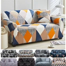 Printed Sofa Cover Stretch Couch Covers Spandex Loveseat Slipcovers for Home Living Room 1/2/3/4 Seater Chair Protector