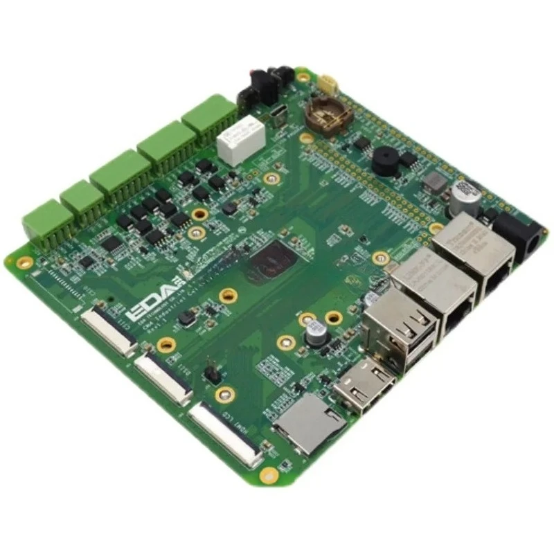 

Промышленная базовая плата CM4, совместимая с Compute Module 4, с портом RS485 для 4G-связи и двумя портами Gigabit Ethernet