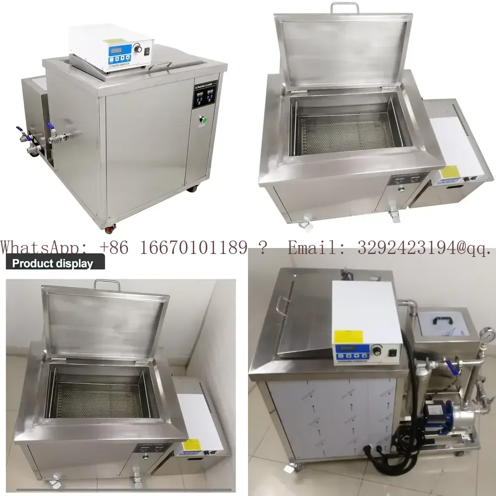 CJ-240G 88L Electric Industrial Ultrasonic Cleaner with Filter Removes Various Types of Oil and Stains